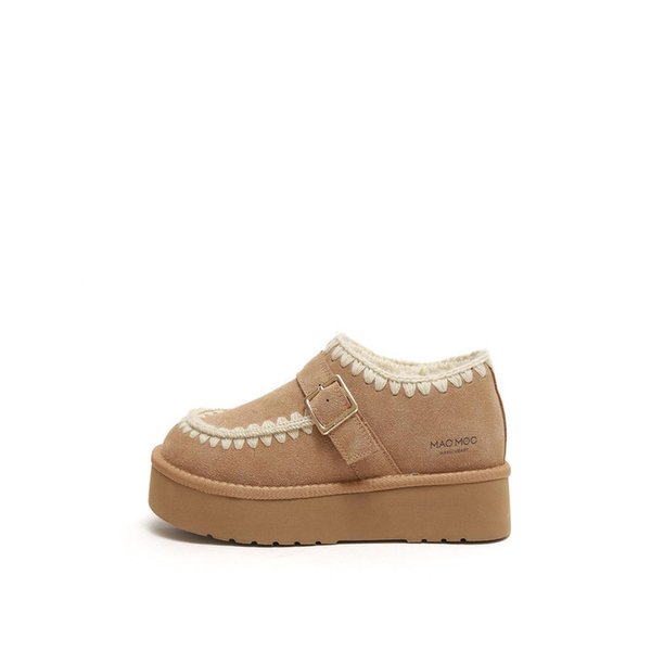 [재입고] Bbodeuk 뽀득 소가죽 방한슈즈_3color