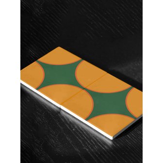 필로그래픽웍스 [2P SET] Orange Tea Coaster_규조토 인테리어 소품 화분 받침 인센스 트레이