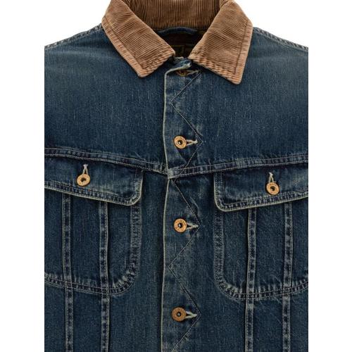 휴먼메이드 데님 자켓 HM28JK010INDIGO DOM