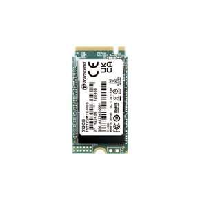 트랜센드 재팬 트랜센드 512GB PCIe SSD M.2(2242) NVMe PCIe Gen3×4 M Key TS512GMTE400S