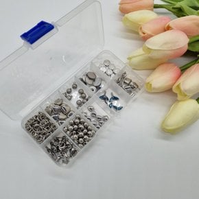 칸 분리형 플라스틱 보관함 10구 비즈 통 알약 악세사리 쥬얼리 공예 재료