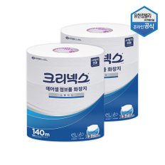 에어셀 물에 잘 녹는 점보롤 140m 3롤 x 2팩 4537661 비데용 대용량