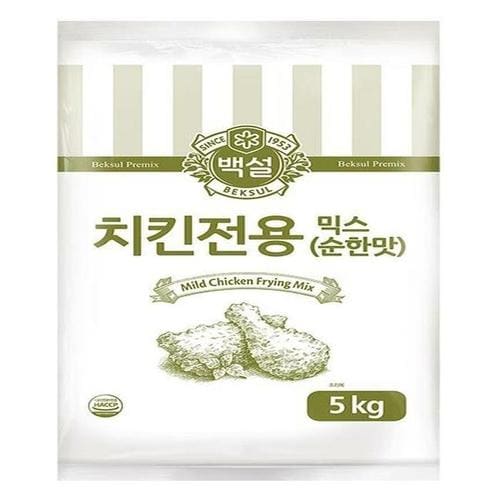 [백설] 치킨전용믹스 5kg  순한맛(1)