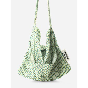 마스마룰즈 Rabbit eco bag_Green leaf