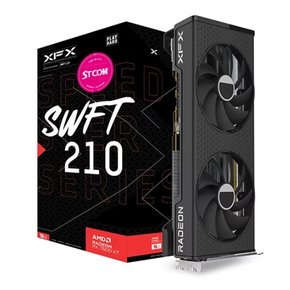 XFX 라데온 RX 7600 XT SWFT 210 CORE D6 16GB