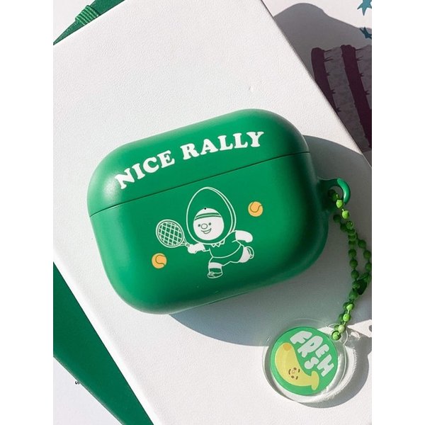 테니스 아보 그린 에어팟 버즈3 케이스