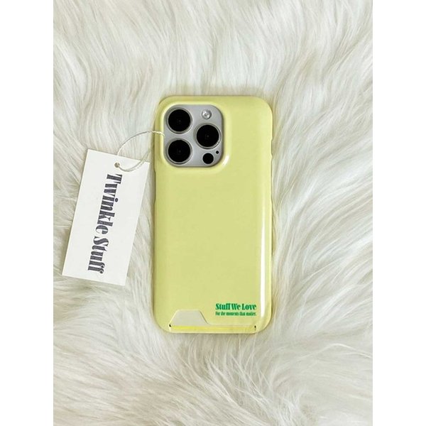 [카드포켓케이스] 스터프 레몬버터