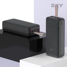 필 S30PD 20W 30000mAh 보조배터리 블랙