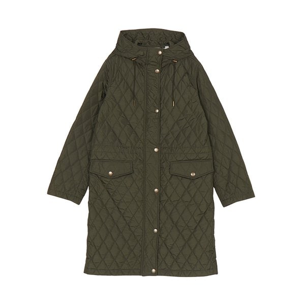 [부산점] 힐게이트 여성 후드 퀼팅 코트 8110324