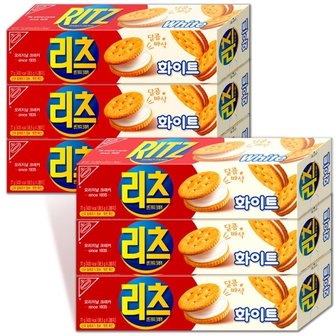  리츠크래커 화이트 77g x 6개