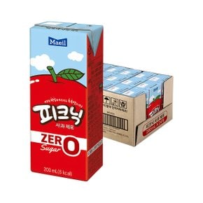 매일 피크닉 제로 사과 200ml 24팩(1박스)