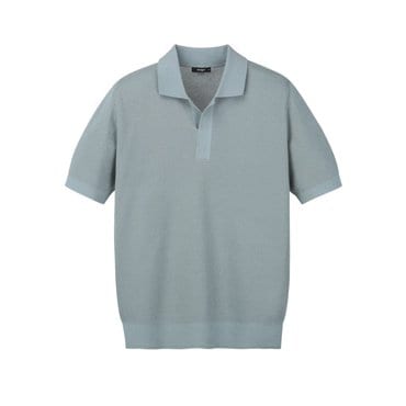 알레그리 《Cool Cotton》카라넥 니트 (ARSW5B401B1)