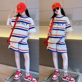 주니어 초등학생 여아 상하복 세트