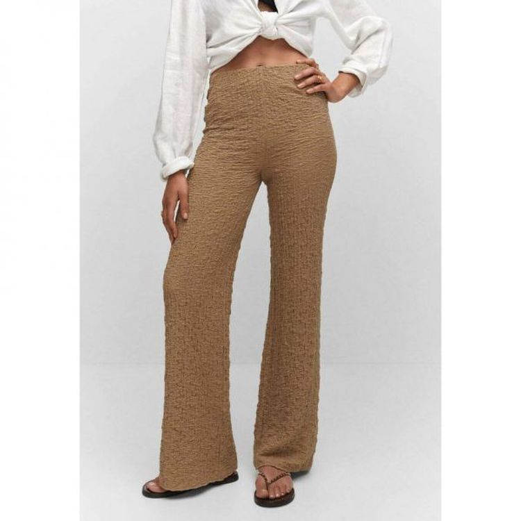 Hard Tail Rolldown Bootleg Flare Pants in Cotton Spandex