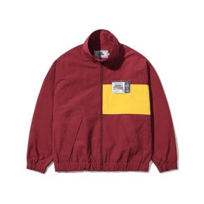 DURABLE LABEL BOMBER JACKET_RED