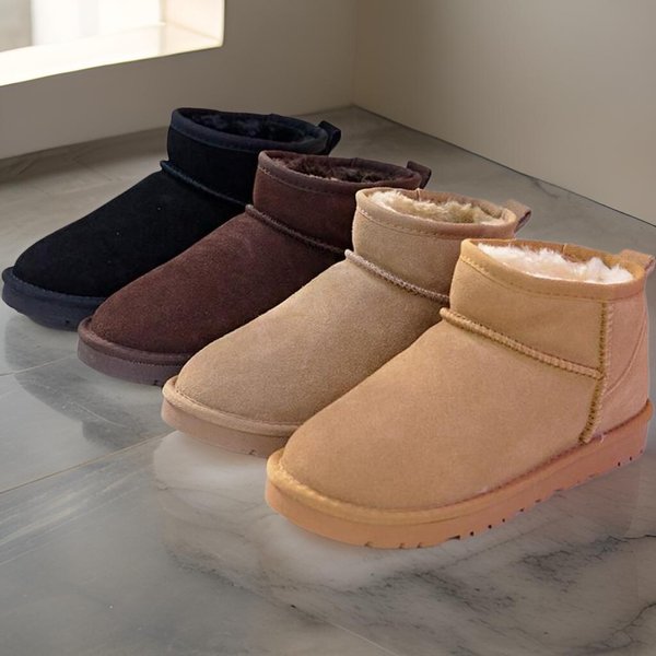 [옷자락] 여성 심플 데일리 퍼안감 베이직 부츠