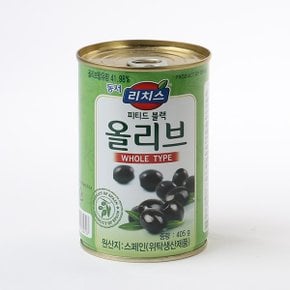 리치스 피티드 블랙올리브 405g