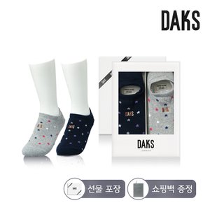 닥스 닥스양말 숙녀 밴드파일인비져블 작은별 2족세트 DK24430