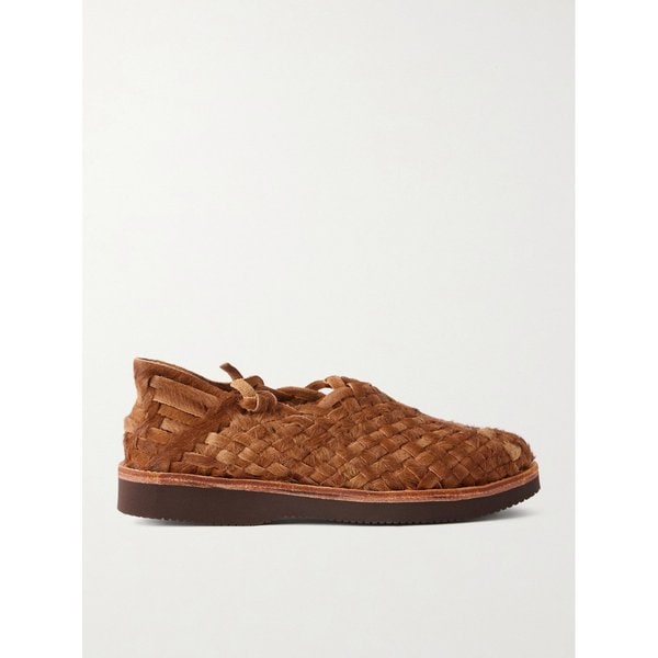 유케텐 우븐 카프 헤어 우아라체 샌들 46376663162979650