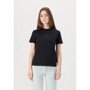 5205080 Calvin Klein BOX REGULAR TEE - Basic T-shirt black