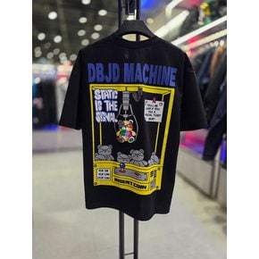 [시흥점] 26 남여공용 뽑기머신 부클베어 반팔티(블랙)/JHZK10202BK