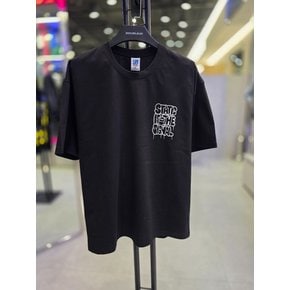 [시흥점] 26 남여공용 뽑기머신 부클베어 반팔티(블랙)/JHZK10202BK