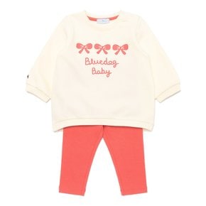 [여주점] [오프라벨 여주점] 블루독베이비 (RD) 트리플리본상하세트 (44C70-672-12)