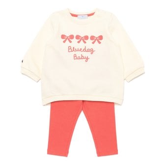 블루독베이비 [여주점] [오프라벨 여주점] 블루독베이비 (RD) 트리플리본상하세트 (44C70-672-12)