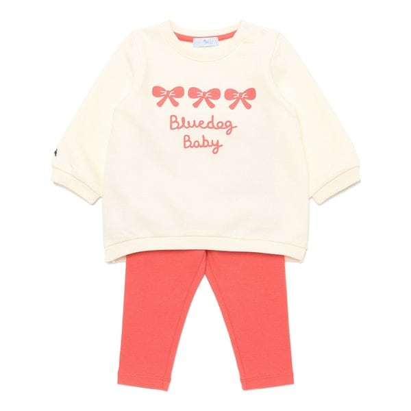 [여주점] [오프라벨 여주점] 블루독베이비 (RD) 트리플리본상하세트 (44C70-672-12)