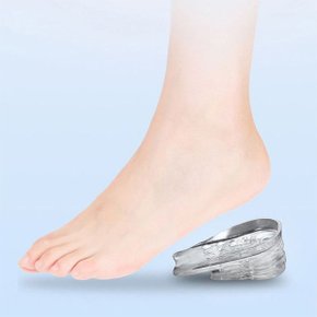 (10개입) 5단 키높이 충격완화 탄성 깔창 젤타입 2026