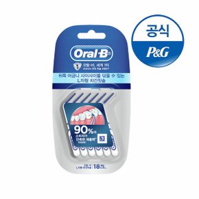 [P&G] 오랄비 치간칫솔 L자형 18개입 1개