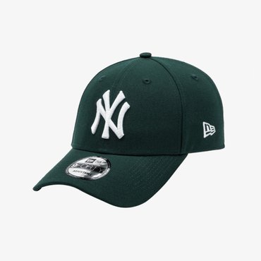 뉴에라 MLB 뉴욕 양키스 베이직 볼캡 다크 그린 14561886