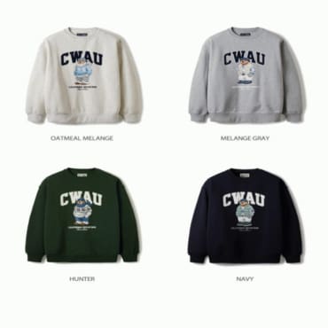 후아유 공용 윈터 스티브 포토 맨투맨 / Winter StevePhoto Sweatshirt(Brushed)_A WHMWE4V22U