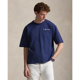 폴로 랄프 로렌 남성 릴렉스핏 로고 저지 티셔츠(MNPOTSH1N823170400)