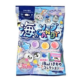 센자쿠 바다의 소다 캔디 80g(여름버전) / 일본 사탕