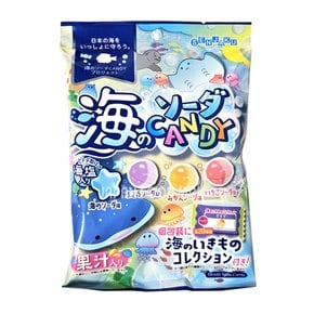 센자쿠 바다의 소다 캔디 80g(여름버전) / 일본 사탕
