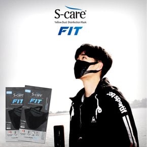 KF94 연예인 패션 황사마스크 FIT 블랙 30매 -개별 포장 새부리형 미세먼지마스크 비말차단 일회용 마스크