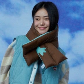 JINI PADDING MUFFLER MINT CHOCOLATE