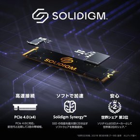 Solidigm SSD P44 Pro NVMe PS5 2TB (SSDPFKKW020X7X1 A) 솔리다임 내장 읽기 속도: