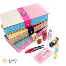 윤씨방 목단자수 반짇고리세트