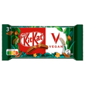 킷캣 KitKat 비건 웨이퍼 초콜릿 바 3x41.5g