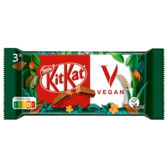  킷캣 KitKat 비건 웨이퍼 초콜릿 바 3x41.5g