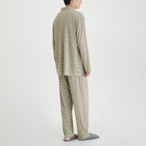 남 코튼 스트레치 10부 파자마 세트(LIGHT KHAKI/LIGHT BLUE/NAVY/LIGHT NAVY/LIGHT GREY)