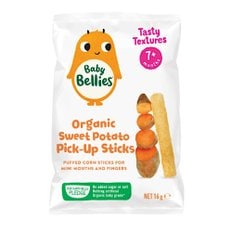 리틀벨리스 스위트 토마토 픽업 스틱 아기과자 7m+ Little Bellies Pick-Up Sticks 16g 8개