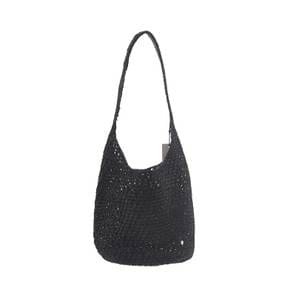 라니 라피아 숄더백 BAG52240_CHARCOAL