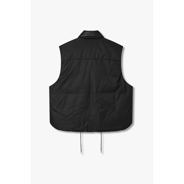 신세틱 레더 카라 다운 베스트 7115417902199