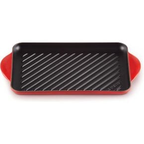 영국 르쿠르제 무쇠냄비 Le Creuset Enamelled Cast Iron Rectangular Grill For Low Fat Cookin