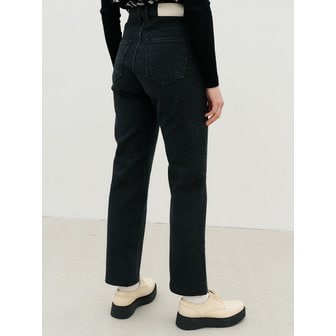 엣드맹 4W Black Washing Straight-fit Jeans