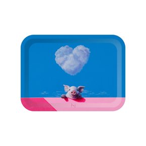 [Tray] 트레이 Olivia over the wall(Heart cloud, Pink shadow), 송형노