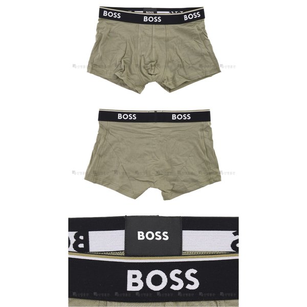 [부산점] 로고 밴드 50554443 246 보스 3-PAC 트렁크 휴고보스 3종 세트 남성 박서브리프 드로즈